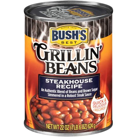 Bush's Best Bush's Steakhouse Recipe Grillin' Beans 22 oz 22 oz | Shipt