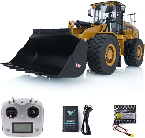 Buy HUINA K966 KABOLITE 2.4G 1/16 Hydraulic RC Loader Car Model 7500mAh ...