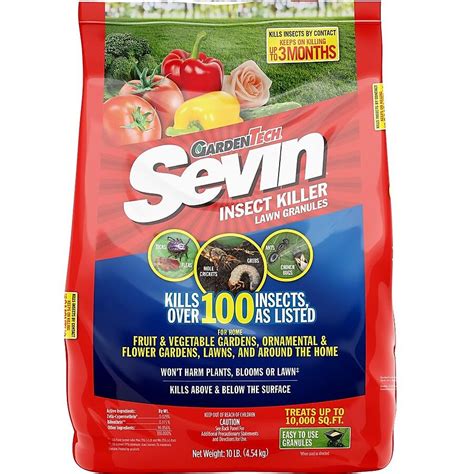 Sevin 10-lb Granules Lawn Insect Control in the Pesticides department ...