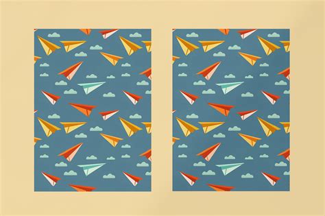 Image result for Paper Airplane Pattern