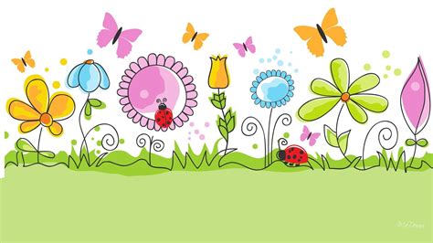 Image result for Hello Spring Cartoon Desktop