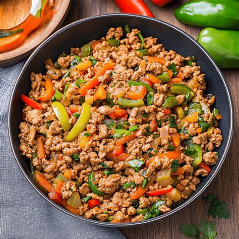 Flavorful & Healthy Ground Turkey Stir Fry Recipe