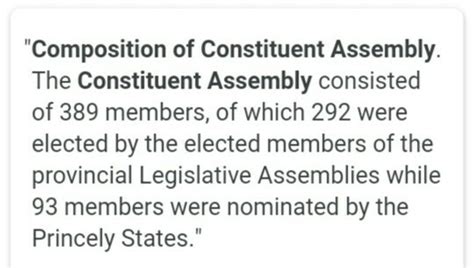 explain the composition of the constituent assembly - Brainly.in