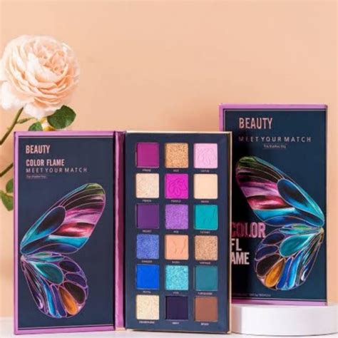 Buy HUDA BB Eye Makeup 18 Colors Eyeshadow Palette, Butterfly Series ...