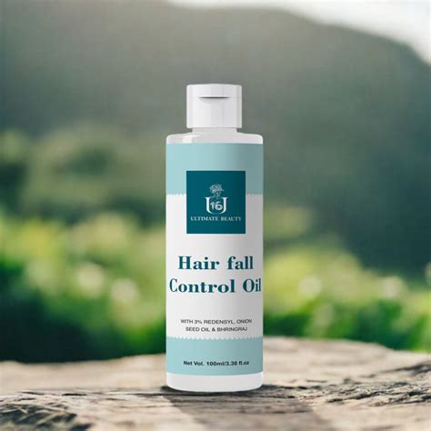 Hair Fall Control Oil - 100ml – U16 Ultimate Beauty