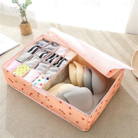Rossella Drawer Dividers Collapsible Wardrobe Undergarments Storage 17 ...