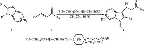 Conjugate Addition of Indoles to α,β-Unsaturated Ketones Using a ...