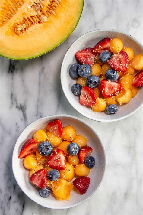 Can Dogs Eat Cantaloupe? Easy Dog-Friendly Fruit Salad - This Mess is Ours