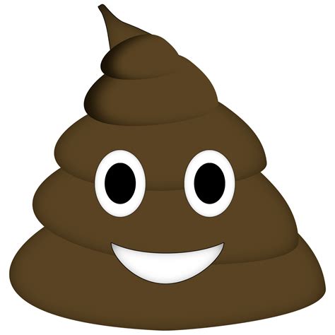 Poop Emoji Clip Art Printable