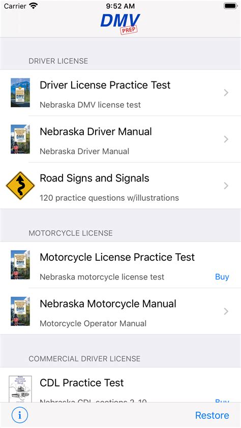 Image result for Nebraska DMV Test Questions