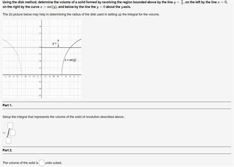 Image result for Finding Volume Using Disk Method