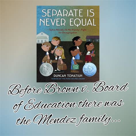 Amazon.com: Separate Is Never Equal: Sylvia Mendez & Her Family's Fight ...