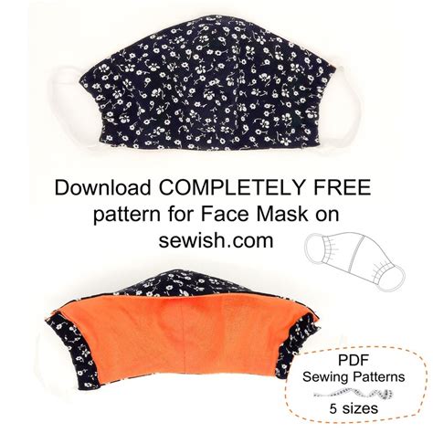 Image result for Free Mask Pattern PDF Download