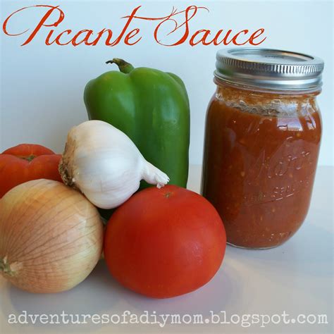 Home Canned Picante Sauce - Adventures of a DIY Mom
