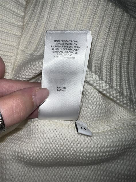 Polo Ralph Lauren Bear Sweater Legit Check : r/CoutureReps