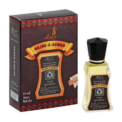 Rayhan.in :: Al-mas Hajre e Aswad Attar - 25ml Roll On - Exc. Pack
