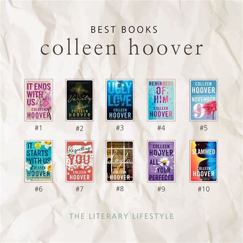 Top 10 Best Colleen Hoover Books Ranked by Fans