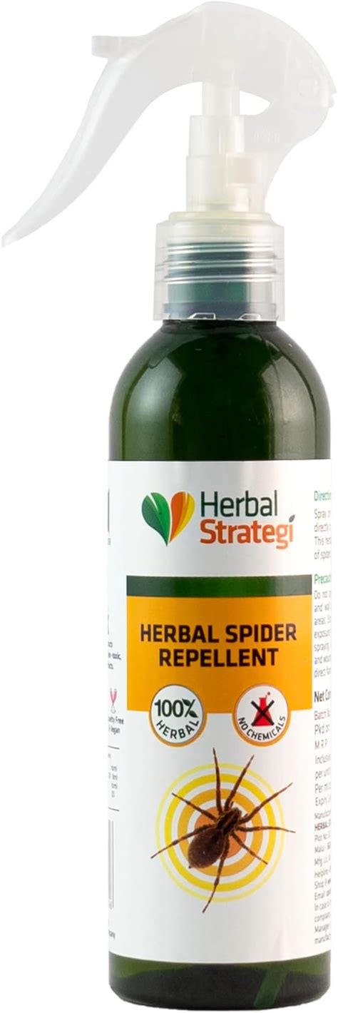 Herbal Strategi Spider Repellent Spray - Natural, Vegan & Eco-Friendly ...