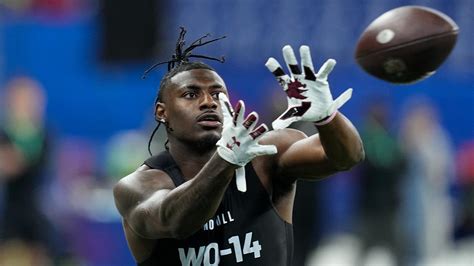 NFL Draft 1st round Carolina Panthers trade up for Xavier Legette ...