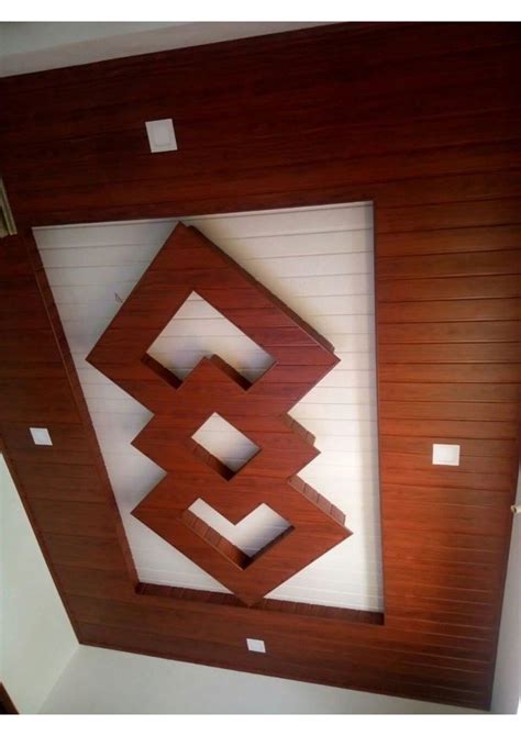Image result for PVC Cladding Ceiling Reception Area Design