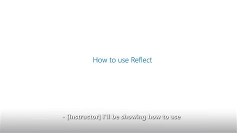 Image result for How to Use Microsoft Reflect