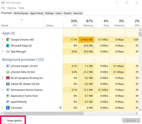 Task Manager Win 10 的图像结果