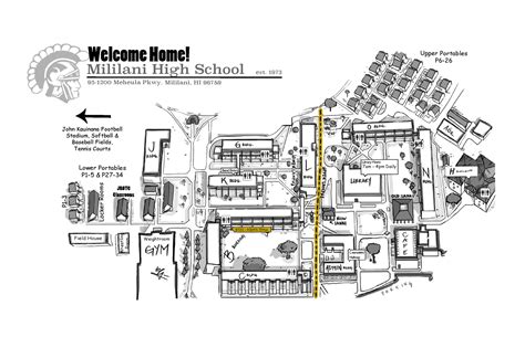 Campus Map - School Info - Mililani High School