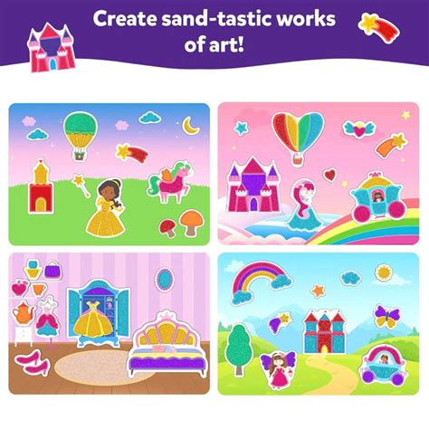 Skillmatics Sand-Tastic Art Unicorns & Princesses — Toycra