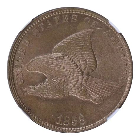 1858 Flying Eagle Cent NGC MS-65 Small Letters - Olevian Numismatic ...