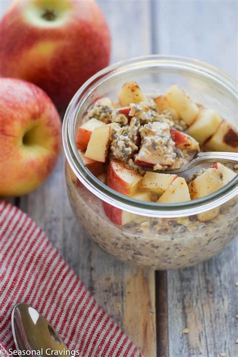 Apple Pie Overnight Oats