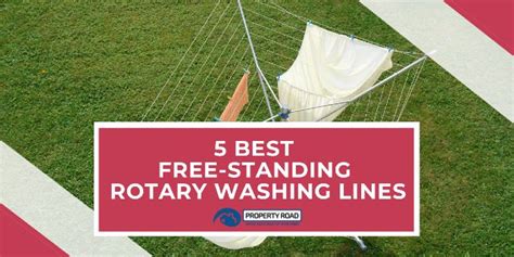 Stand alone on sale washing line