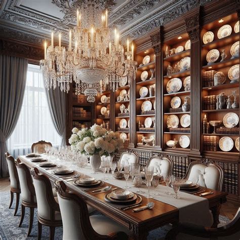 Formal Dining Table Design
