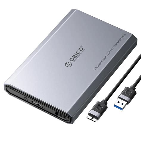 ORICO Aluminium Hard Drive Enclosure 2.5 Inch USB 3.0, 5 Gbit/s ...