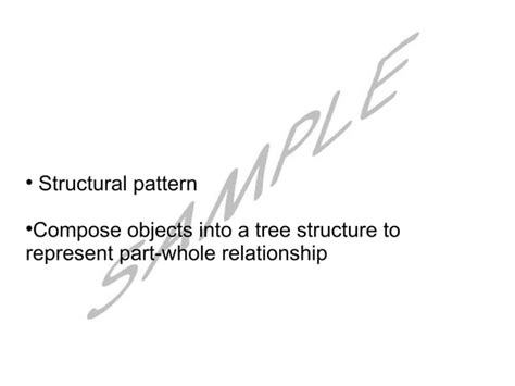 Composite Pattern Tutorial 的图像结果