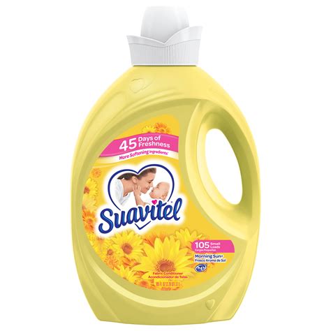 Suavitel Fabric Softener, Morning Sun, 105 oz - Walmart.com