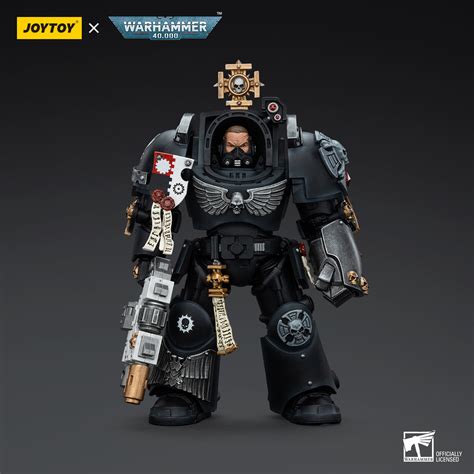JoyToy Warhammer 40K Iron Hands Captain in Terminator Armour – David Toys