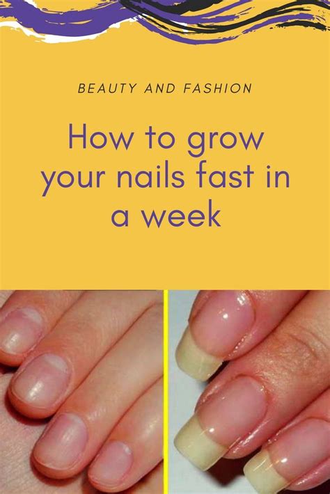 how to grow nails