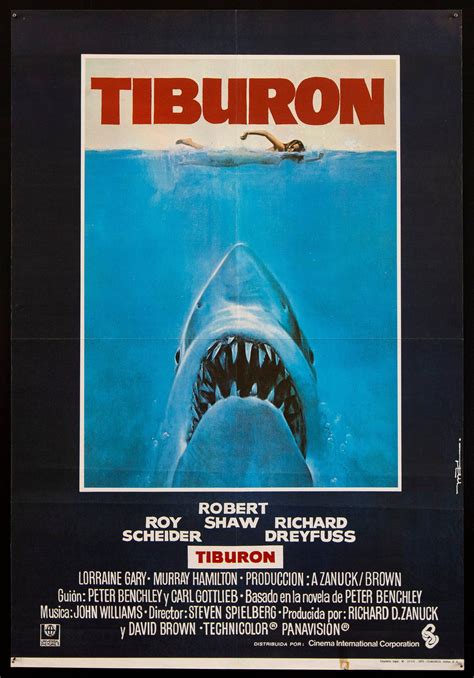 Jaws Original Movie Poster