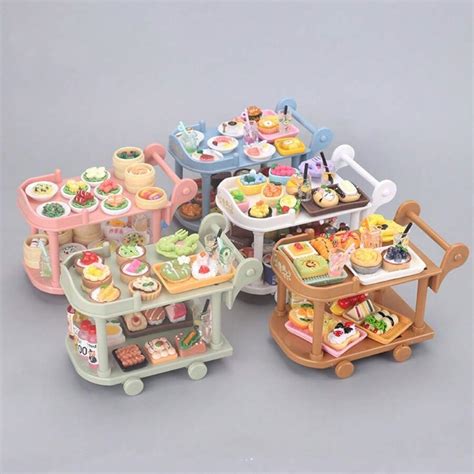 Mini Carrinho de Comida Móvel, Micro Modelo de Brinquedo | SHEIN Brasil