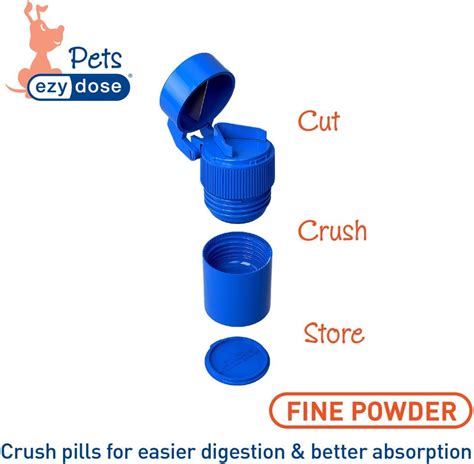 Buy EZY DOSE Pet Pill Crusher and Cutter, Crushes Pills, Vitamins ...