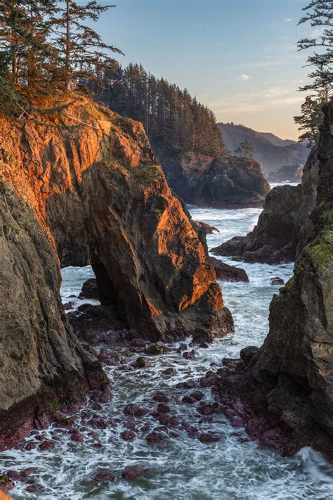 Natural Bridges — Oregon Coast | Natural Bridges, Samuel Boardman ...
