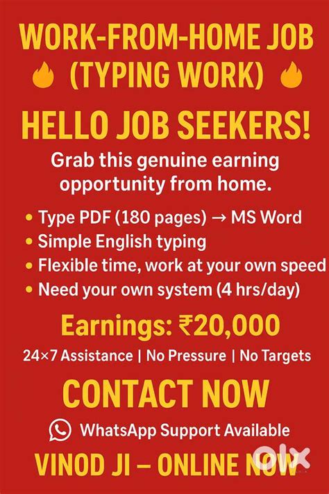 DATA ENTRY OPERATOR - Work on MS Office, PDF to Word, and complete ta ...