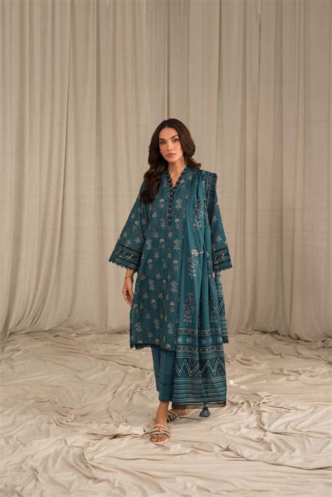 Sahar Printed Lawn – S24-PL-V1-08 – YourLibaas
