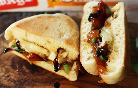 Brie Apricot Grilled Cheese | Bays English Muffins