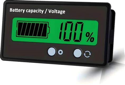 Robo Ocean Lithium Battery Capacity Indicator 12V-84V; 3 Strings Green ...