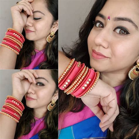 Image result for Thread Bangles Designs