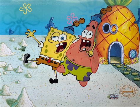 Detailed Spongebob Paintings