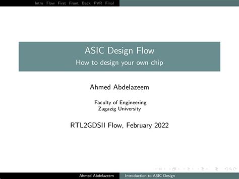 Image result for ASIC Design Flow Up to Chip