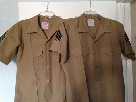 USMC Service Uniform Charlies Bravos Military Creighton Lot Surplus Sgt ...