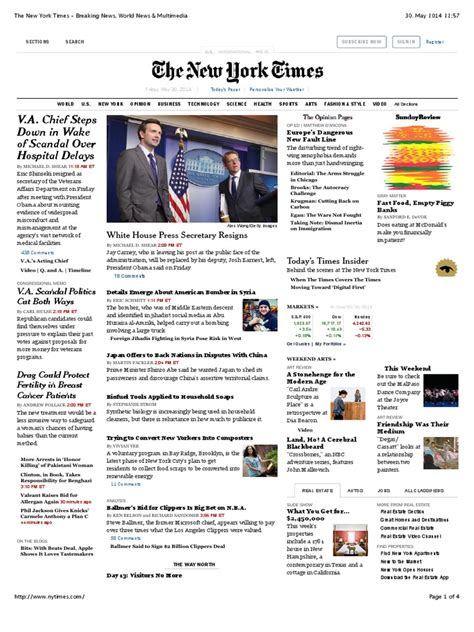 The New York Times - Breaking News, US News, World News and Videos